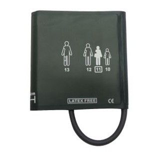 Volwassen # 11 nibpmanchet, 25,3-34,3cm Armomtrek, zonder gaszak, enkele buis