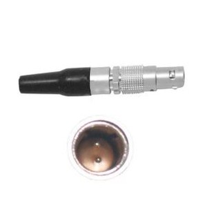 00B Circulaire Push Pull metalen connector Kabelstekker FGG 2-pins snelle mannelijke contacten