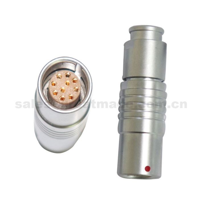 FGG PHG 2B 310 Push-pull Metal Straight Plug/free Socket Connector