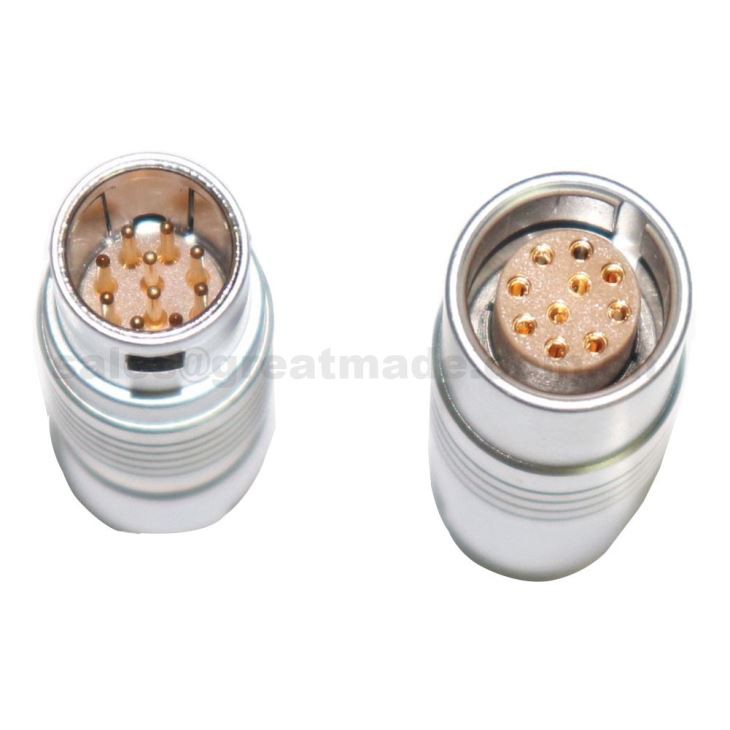 FGG PHG 2B 310 Push-pull Metal Straight Plug/free Socket Connector