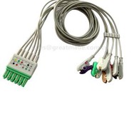 Compatibel met Draeger Infinity M300 ECG-leidraad - MS16547 6-POD ECG-leidraadset