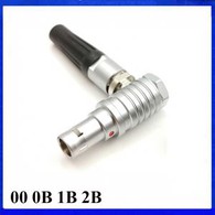 FHG Connector Rechte Hoek 00 0B 1B 2B serie Mannelijke Plug