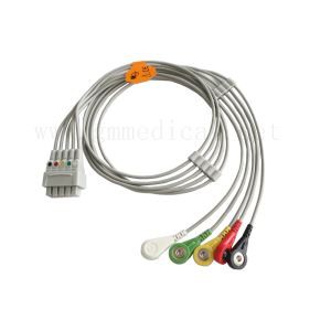 GE Marquette multi-link Leadwire Set, 5-Lead, module, IEC, 29 in (76 cm) & VS 2PIN